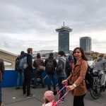 Di atas Ferry: keluar sebentar untuk foto